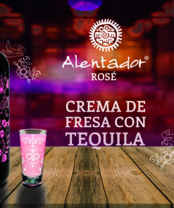 ALENTADOR Rosé Strawberry Cream with Tequila - Image 2