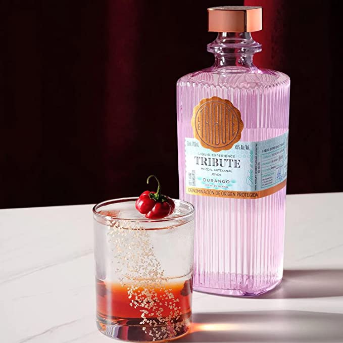 Coctel con mezcal Le Tribute