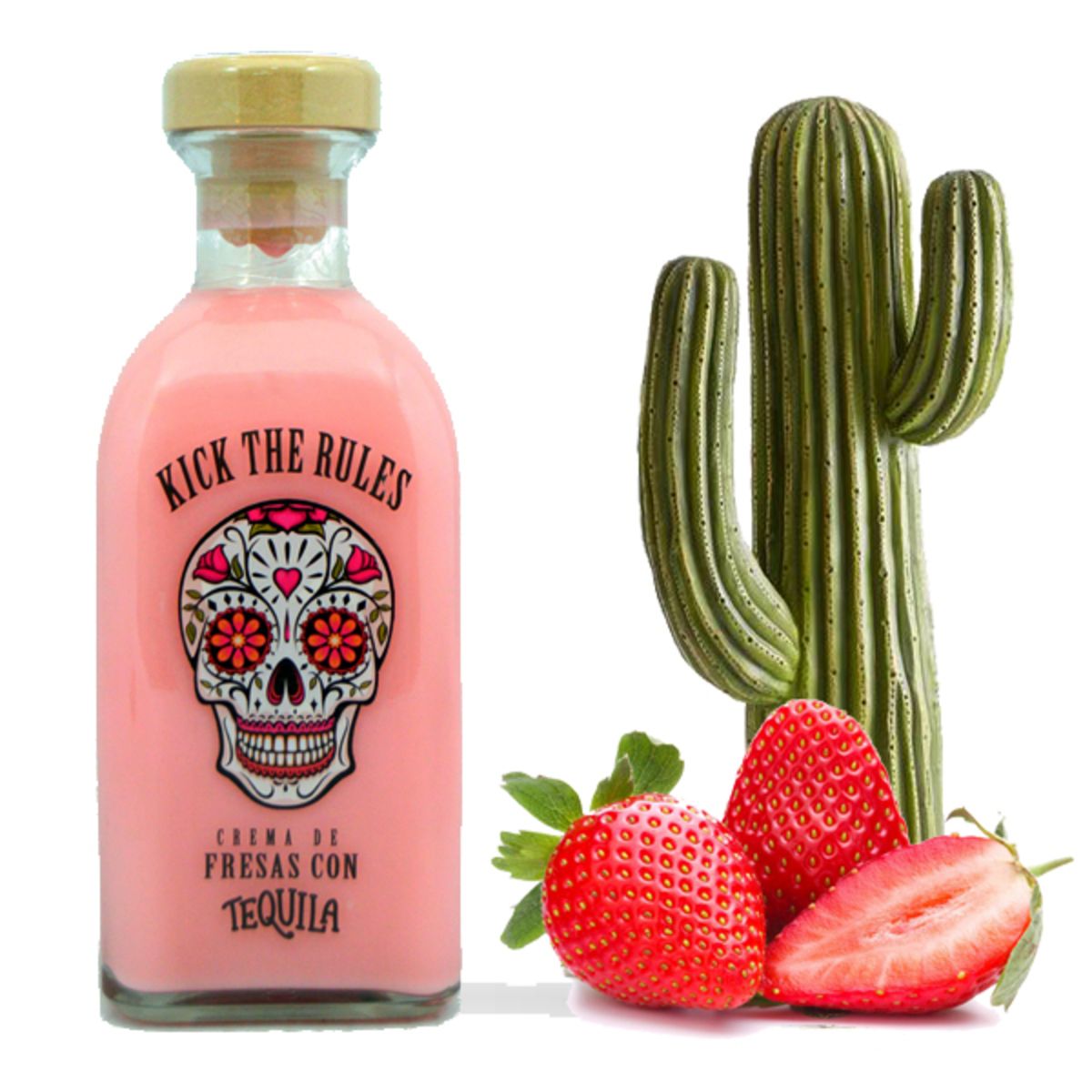 Kick The Rules Crema con Fresas y Cactus