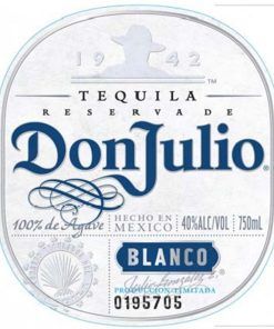 Etiqueta Tequila Don Jullio Blanco