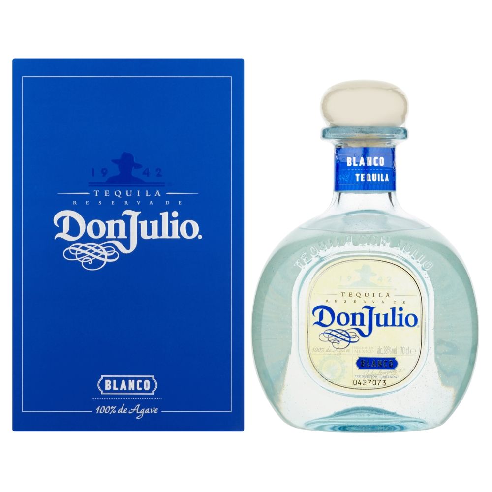 Tequila Don Julio Blanco con estuche