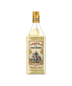 Tequila Tres Ochos Gold Frontal