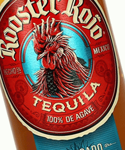 Etiqueta Tequila Rooster Rojo Reposado