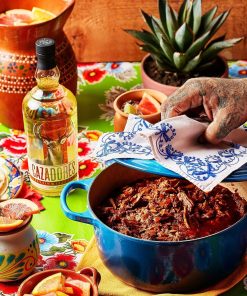 Comida con Tequila Cazadores Reposado