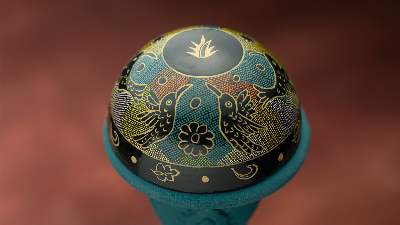 Tapon botella mezcal clase azul guerrero