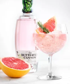 Tequila Butterfly Cannon Rosa Pink con pomelo