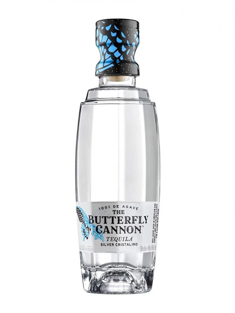 Tequila Butterfly Cannon Silver Cristalino