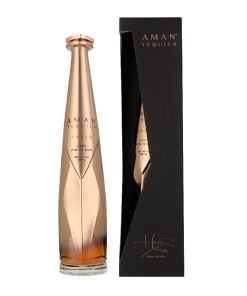 Botella Tequila Aman Añejo El Profesor